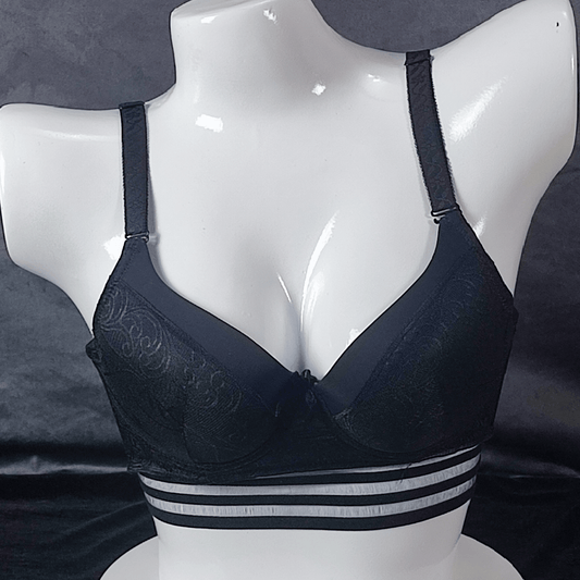GlowEdge Bra (Midnight Seduction) - Bra - ComfyBliss