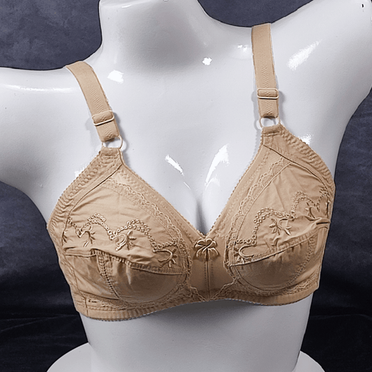 GraceFit Natural Bra (Nude Temptation) - Bra - ComfyBliss