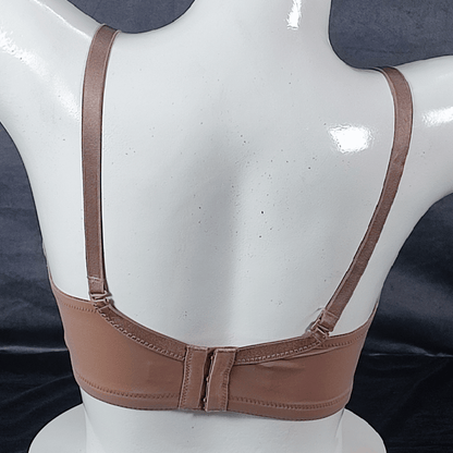 Lace Elegance Padded Bra (Mocha Desire) - Bra - ComfyBliss