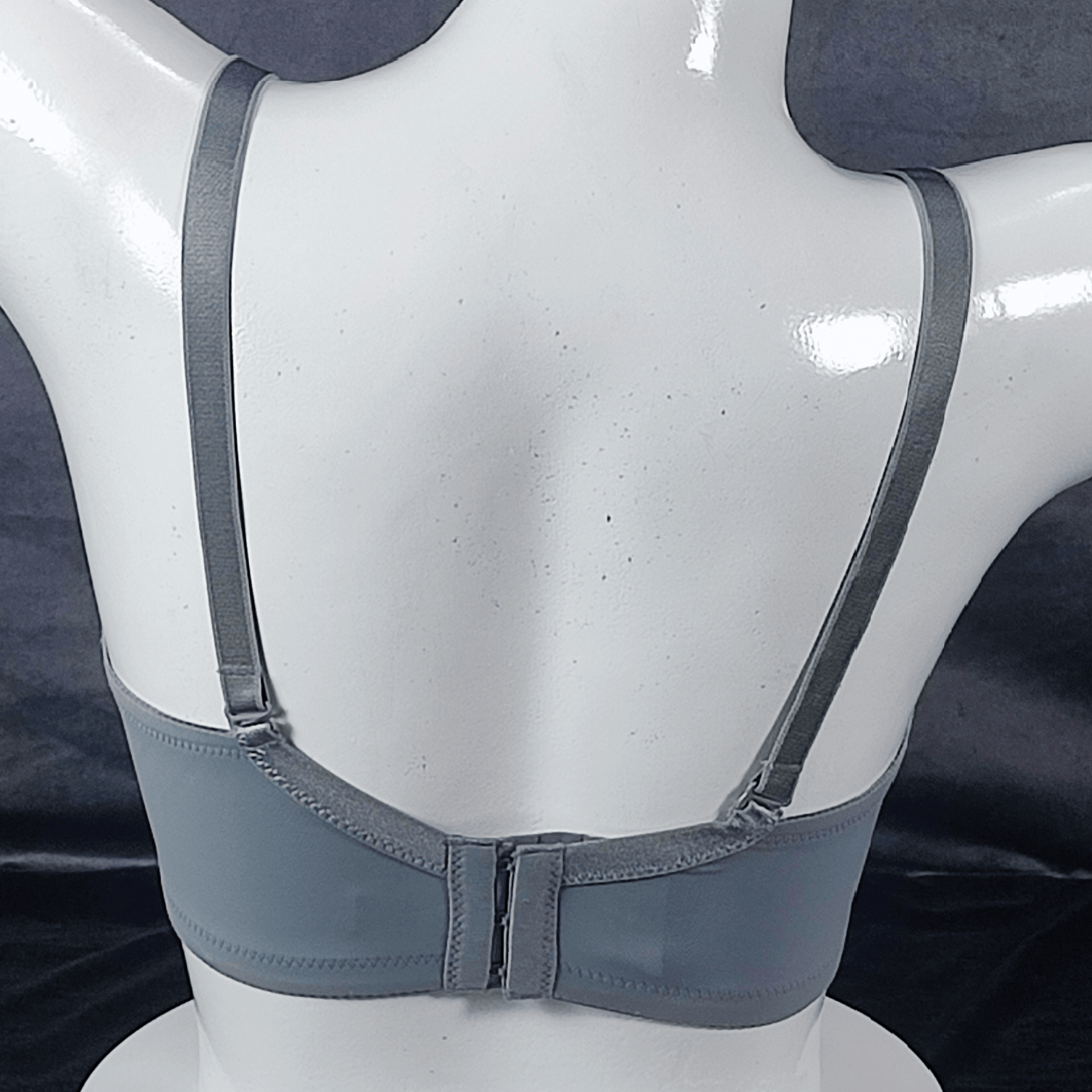 Lace Elegance Padded Bra (Smoky Sin) - Bra - ComfyBliss