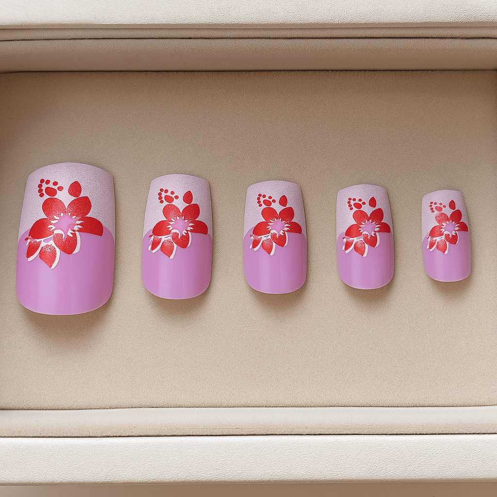 Lavender Bloom – Press - On Nail Set - Accessories - ComfyBliss