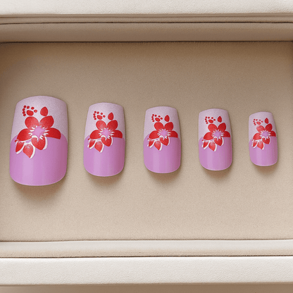 Lavender Bloom – Press - On Nail Set - Accessories - ComfyBliss