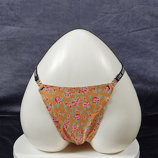 Love Secret Floral Thong (Golden Heat) - G - Strings - ComfyBliss