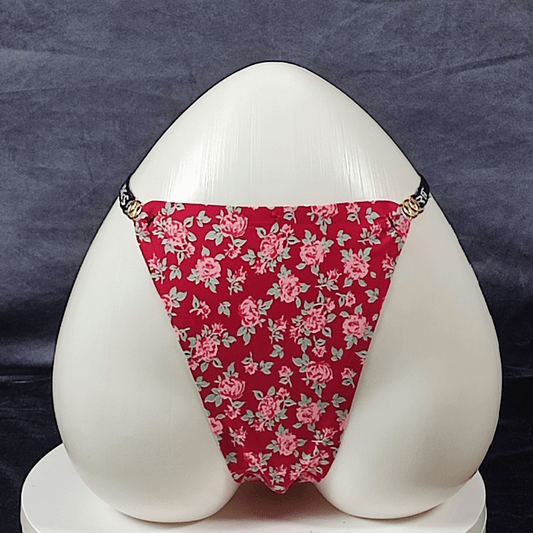 Love Secret Floral Thong (Velvet Vixen) - G - Strings - ComfyBliss