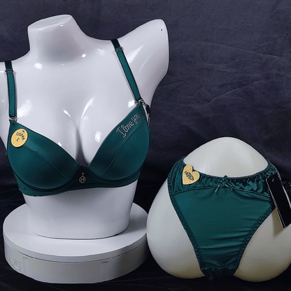 LoveWhisper Set (Poison Envy) - Bra - ComfyBliss