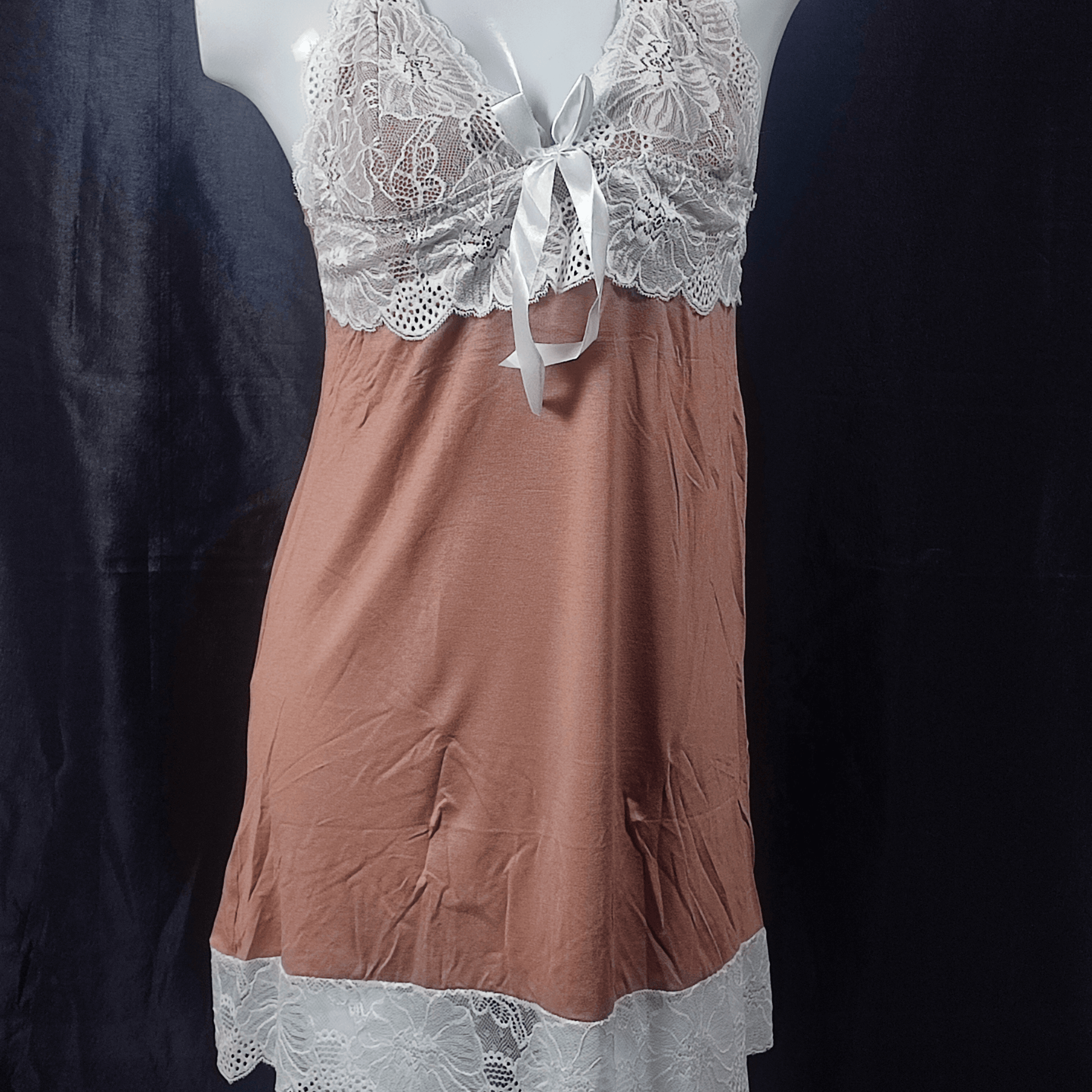 Luna Lace Nightdress - Camisoles & Shorts - ComfyBliss