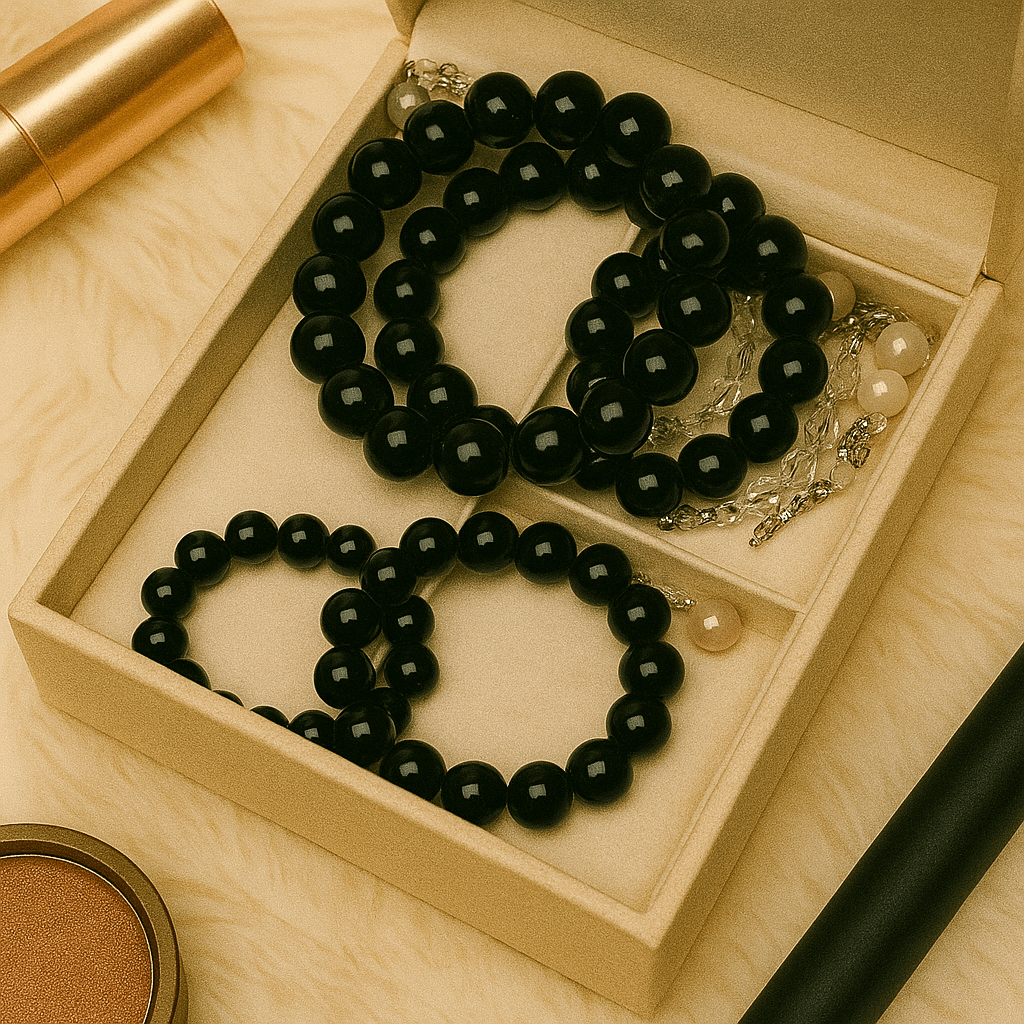 ObsidianPulse™ Premium Beaded Bracelet - ComfyBliss