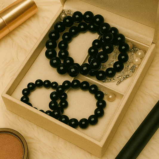 ObsidianPulse™ Premium Beaded Bracelet - ComfyBliss