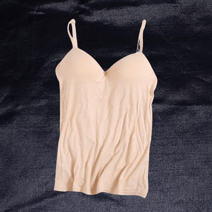 Padded Camisole - Non Removeable Padded - Camisoles & Shorts - ComfyBliss