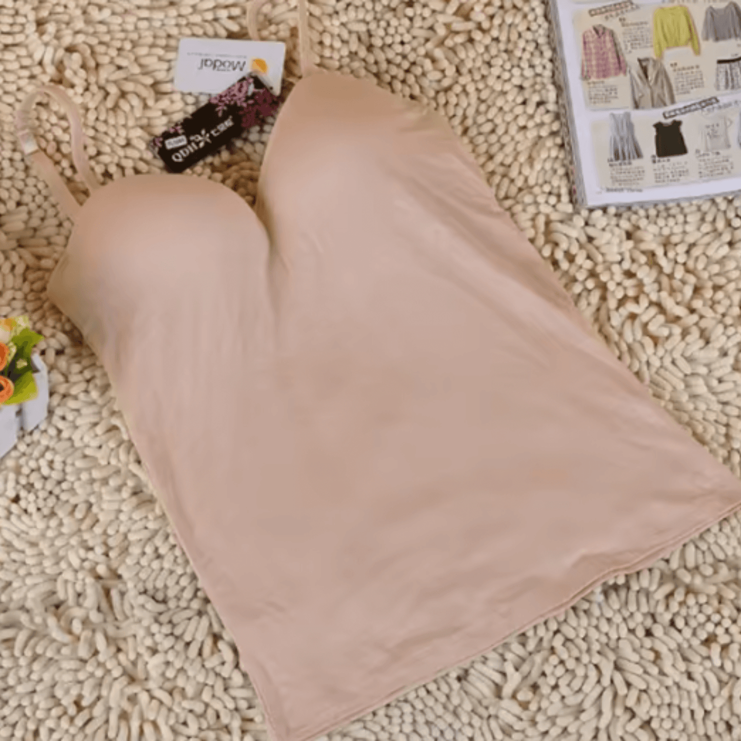Padded Camisole - Non Removeable Padded - Camisoles & Shorts - ComfyBliss