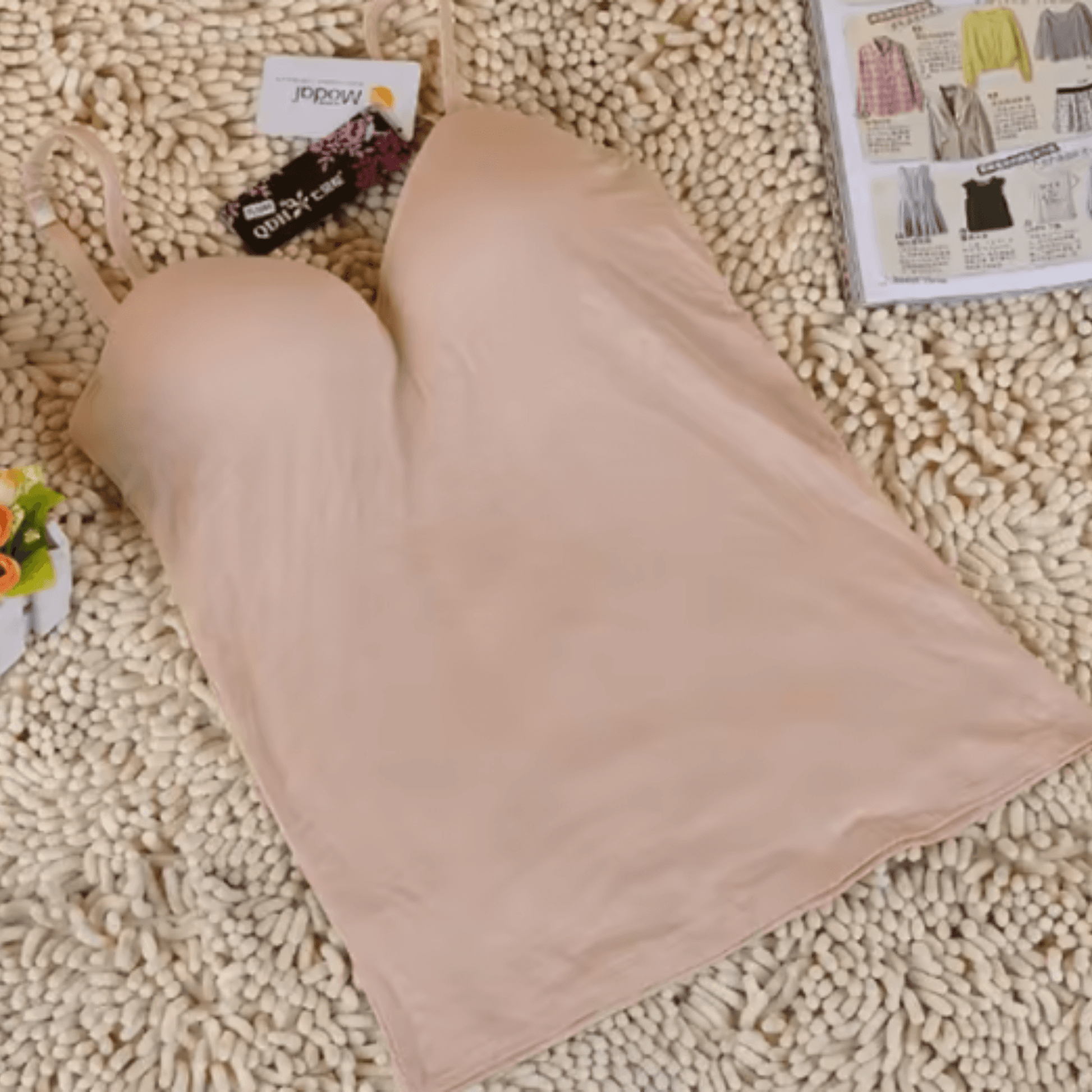 Padded Camisole - Non Removeable Padded - Camisoles & Shorts - ComfyBliss