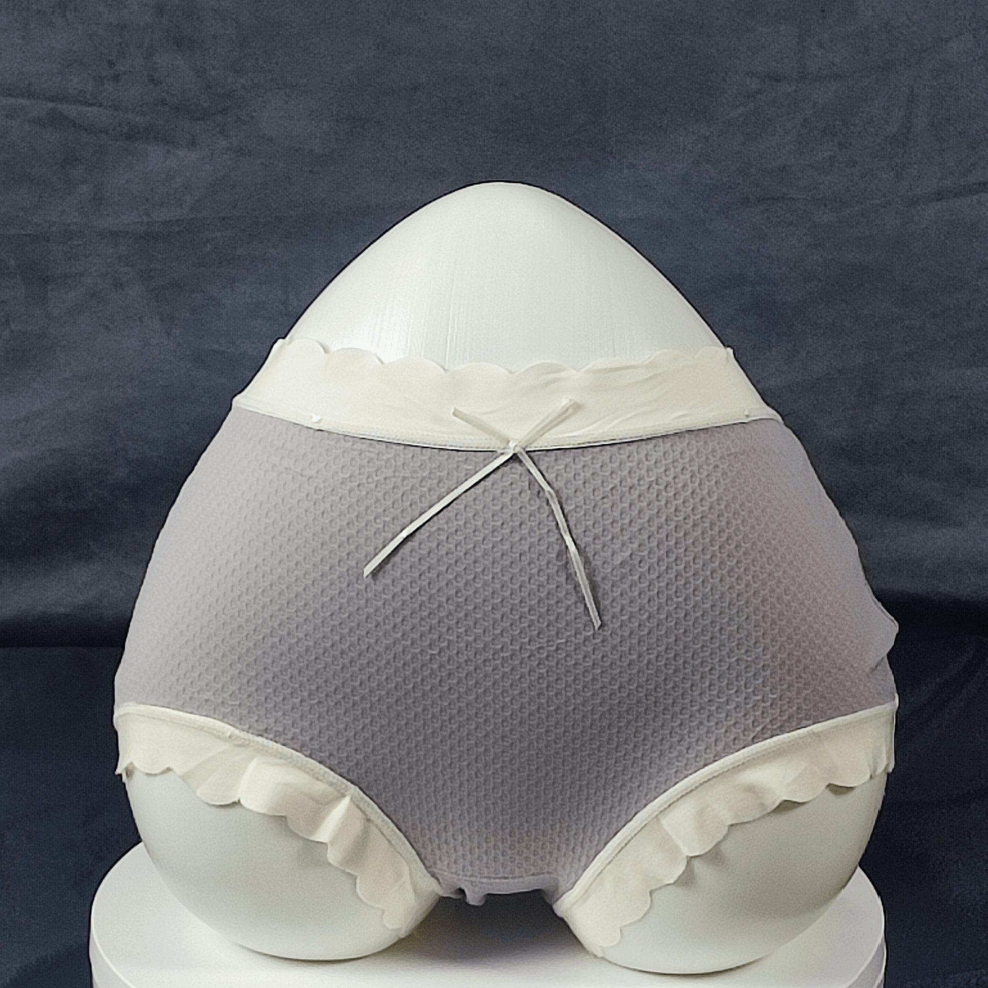 PetalEdge Comforts (Steel Temptation) - High - Waist Panties - ComfyBliss