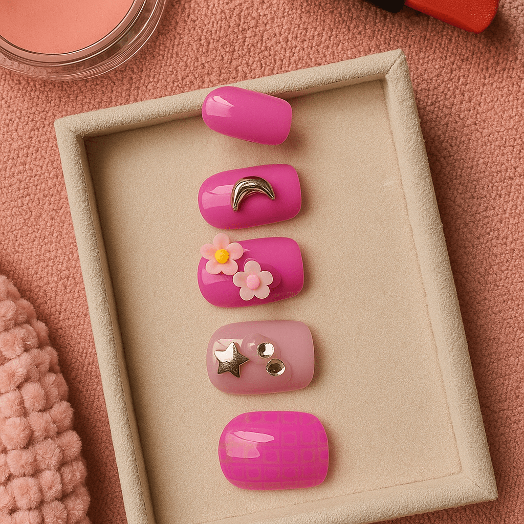 Pop Star Pretty – Press - On Nail Set - Accessories - ComfyBliss