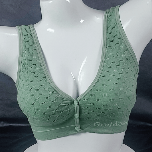 PowerFit Wireless Bra (Cool Down Mint) - Bra - ComfyBliss