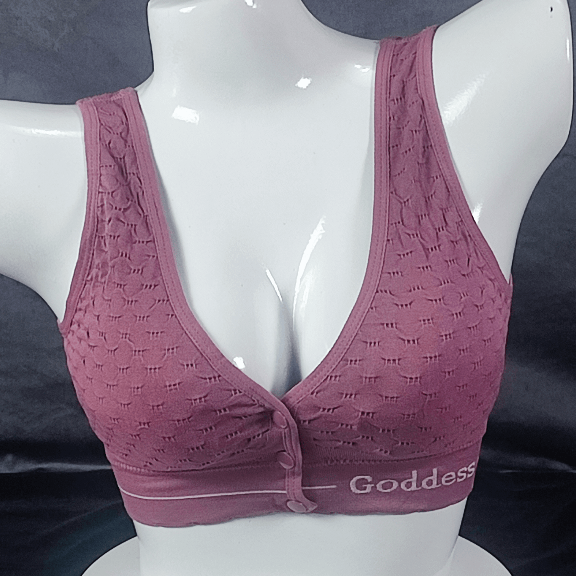 PowerFit Wireless Bra (Stretch Lavender) - Bra - ComfyBliss