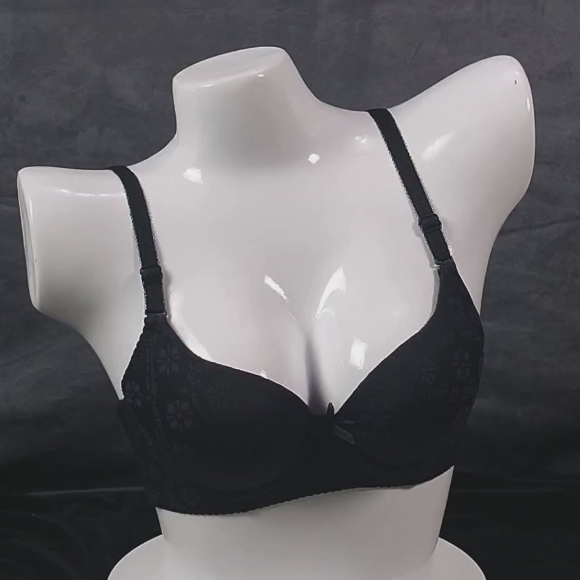 Elegance Essential Bra & Panty (Black Horse) | Color: Black | Size: 36