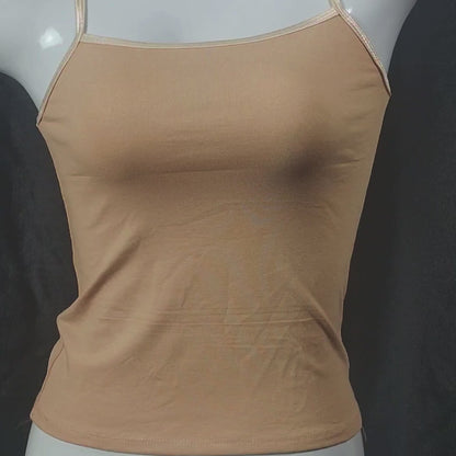 SoftGlow Seamless Camisole | Color: Beige | Size: S |