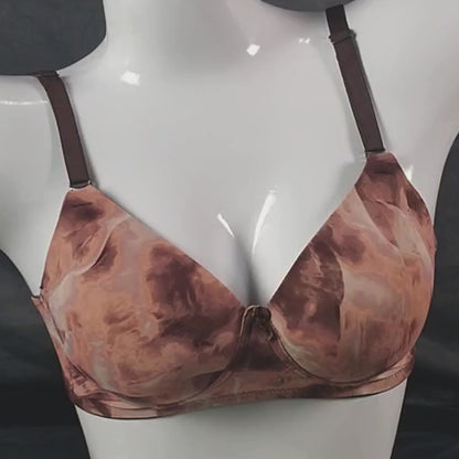 Earthy Elegance Padded Bra | Color: Soft Mocha | Size: 32 | Cup size: B