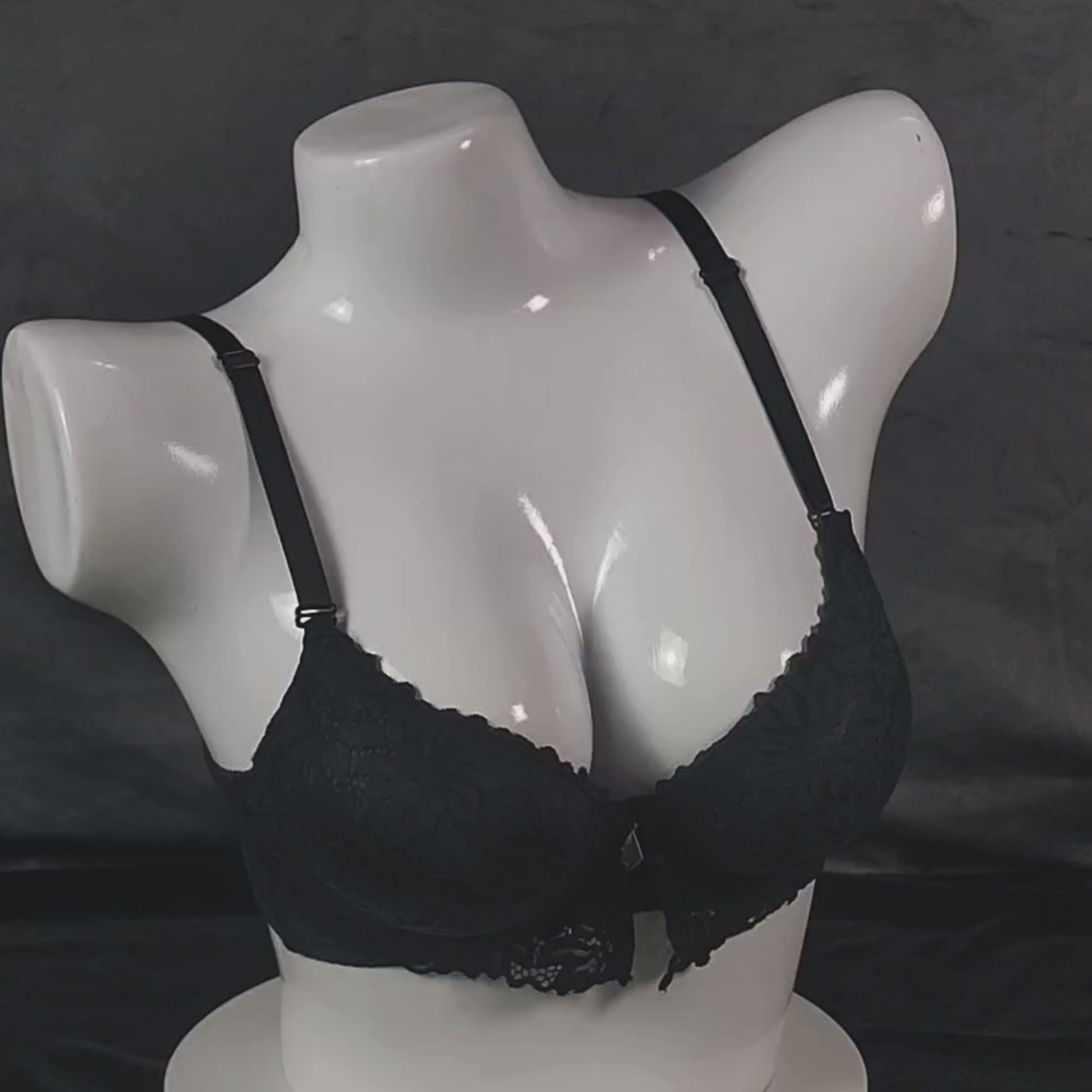 Floral Elegance Padded Bra | Color: White | Size: 36 | Bra style: Push-up