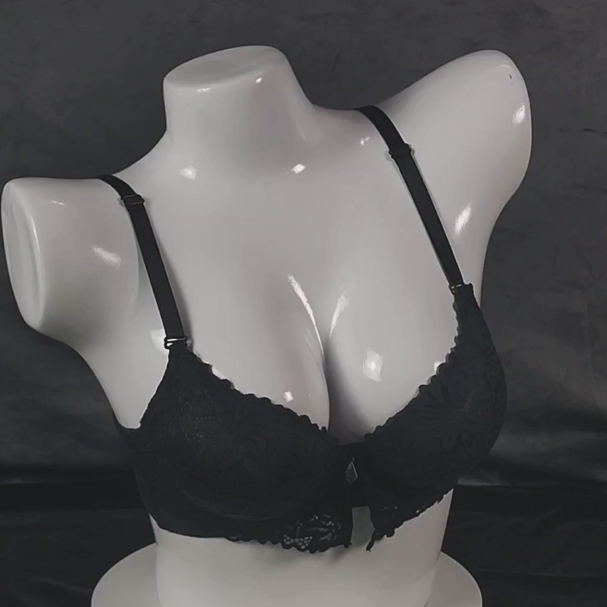 Floral Elegance Padded Bra | Color: White | Size: 36 | Bra style: Push-up