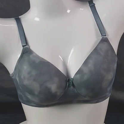 Cloudy Charm Padded Bra | Color: Charcoal Grey | Size: 32 | Cup size: B