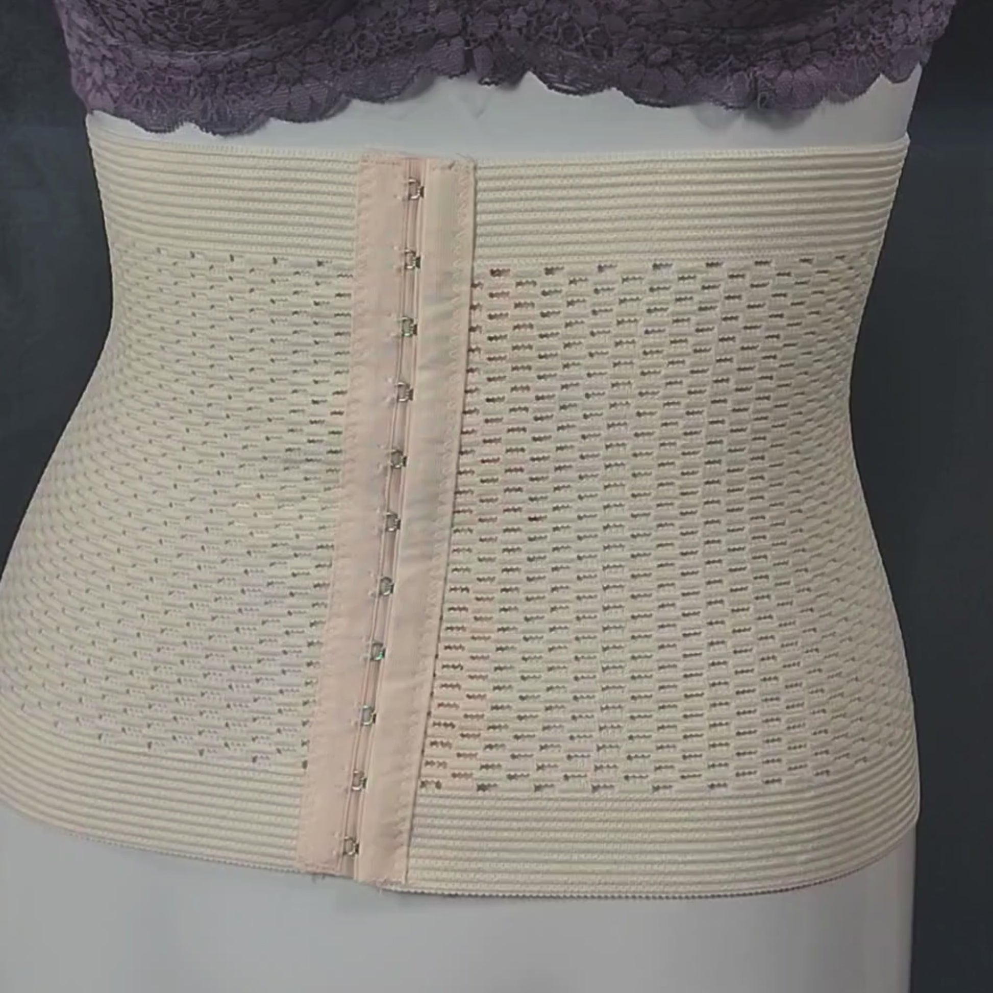 AirFlex Slimming Waist Shaper | Color: Ivory | Size: Free |