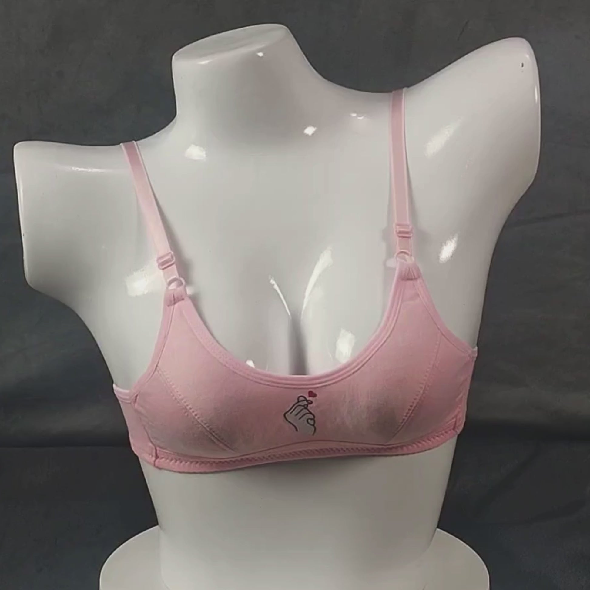 ComfyBloom Teen Bra (Blush Affair) | Color: Pink | Size: Teens