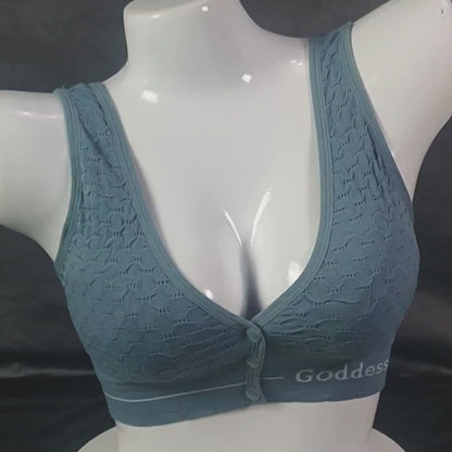 PowerFit Wireless Bra (Sprint Sky) | Color: Sky | Size: Free