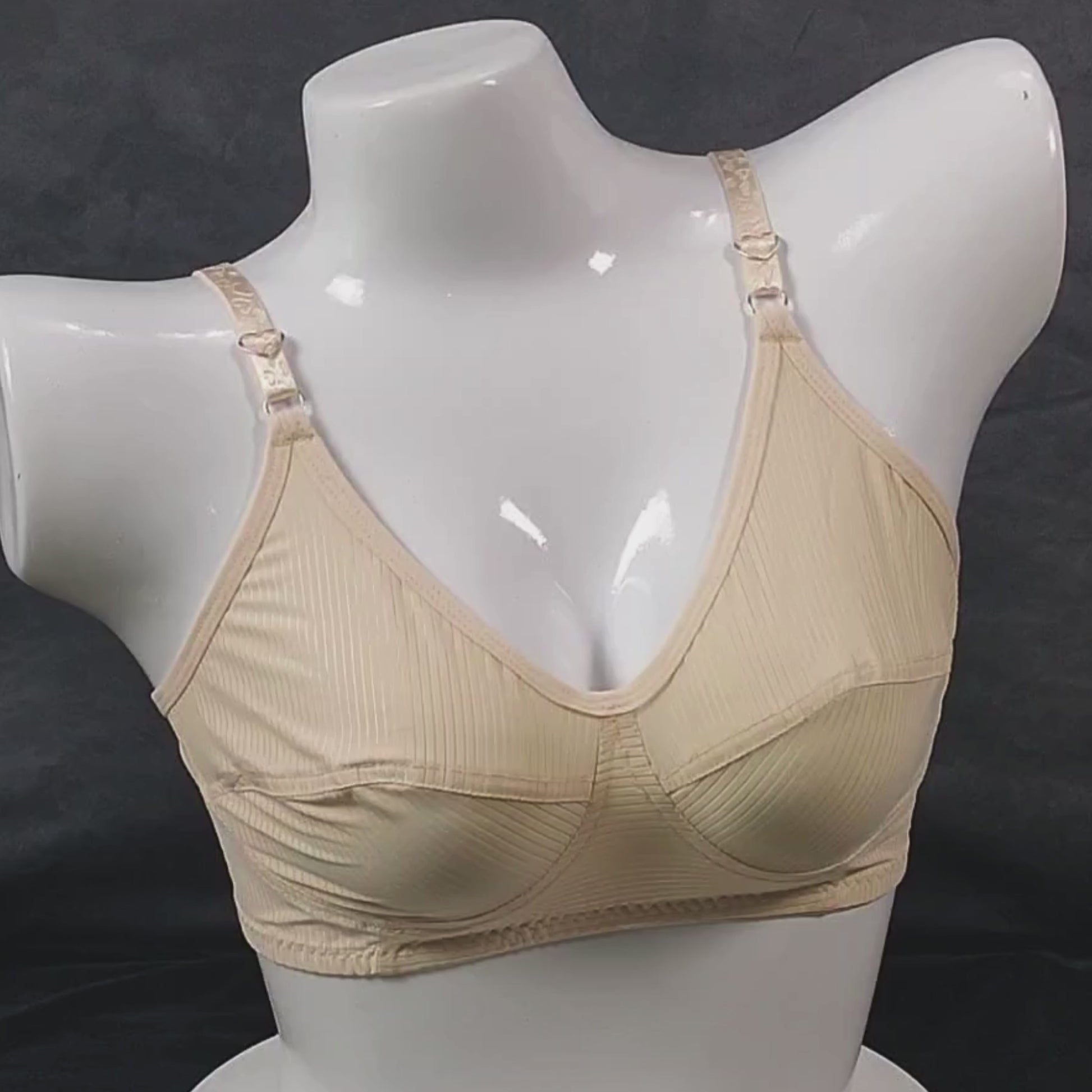 FeatherLite Comfort Bra | Color: Nude Beige | Size: 36 | Cup size: B