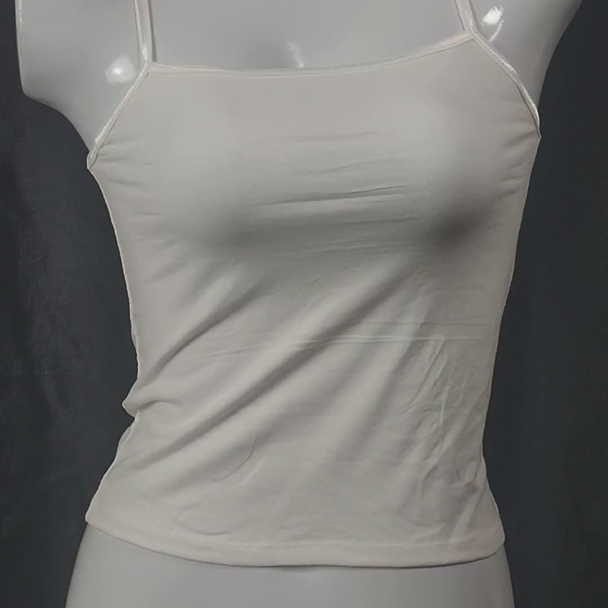 SoftGlow Seamless Camisole (White Desire) | Color: White | Size: S