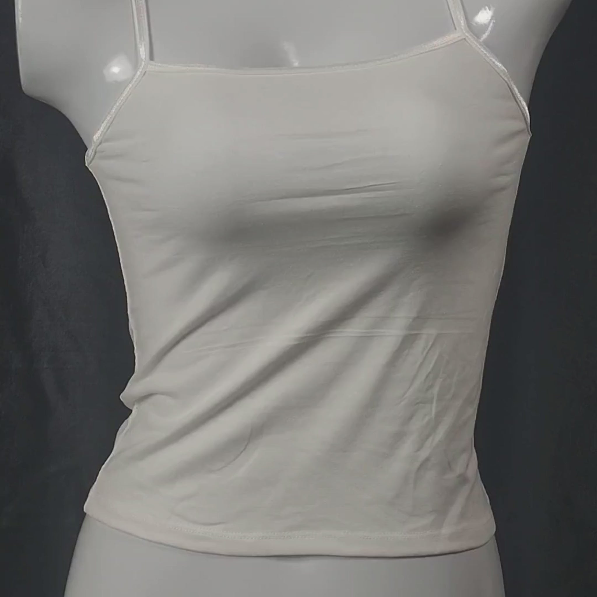 SoftGlow Seamless Camisole (White Desire) | Color: White | Size: S