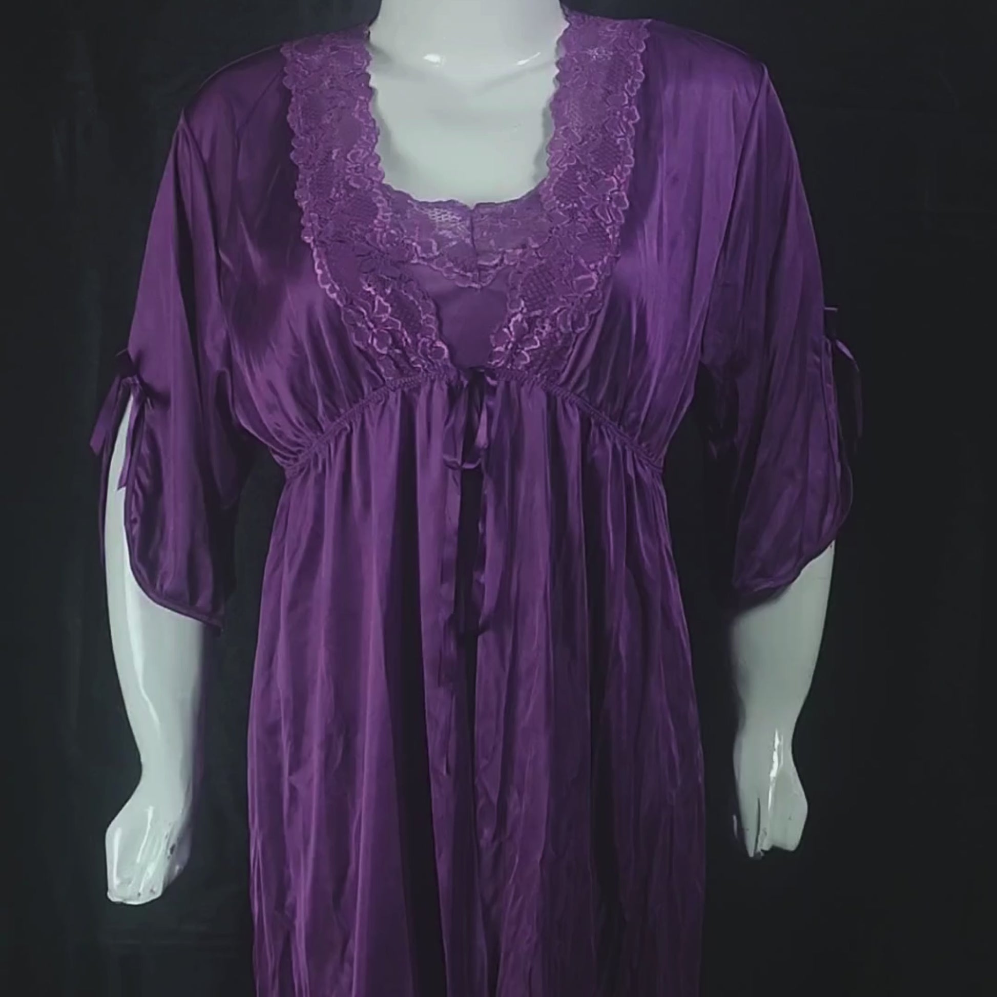 Lavender Lace Pajama Set | Color: Lavender | Size: Free |