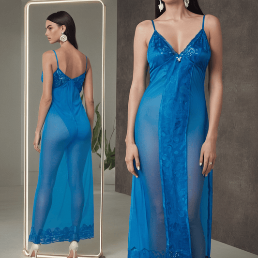 Scarlet Symphony Nightdress - Nightgowns - ComfyBliss