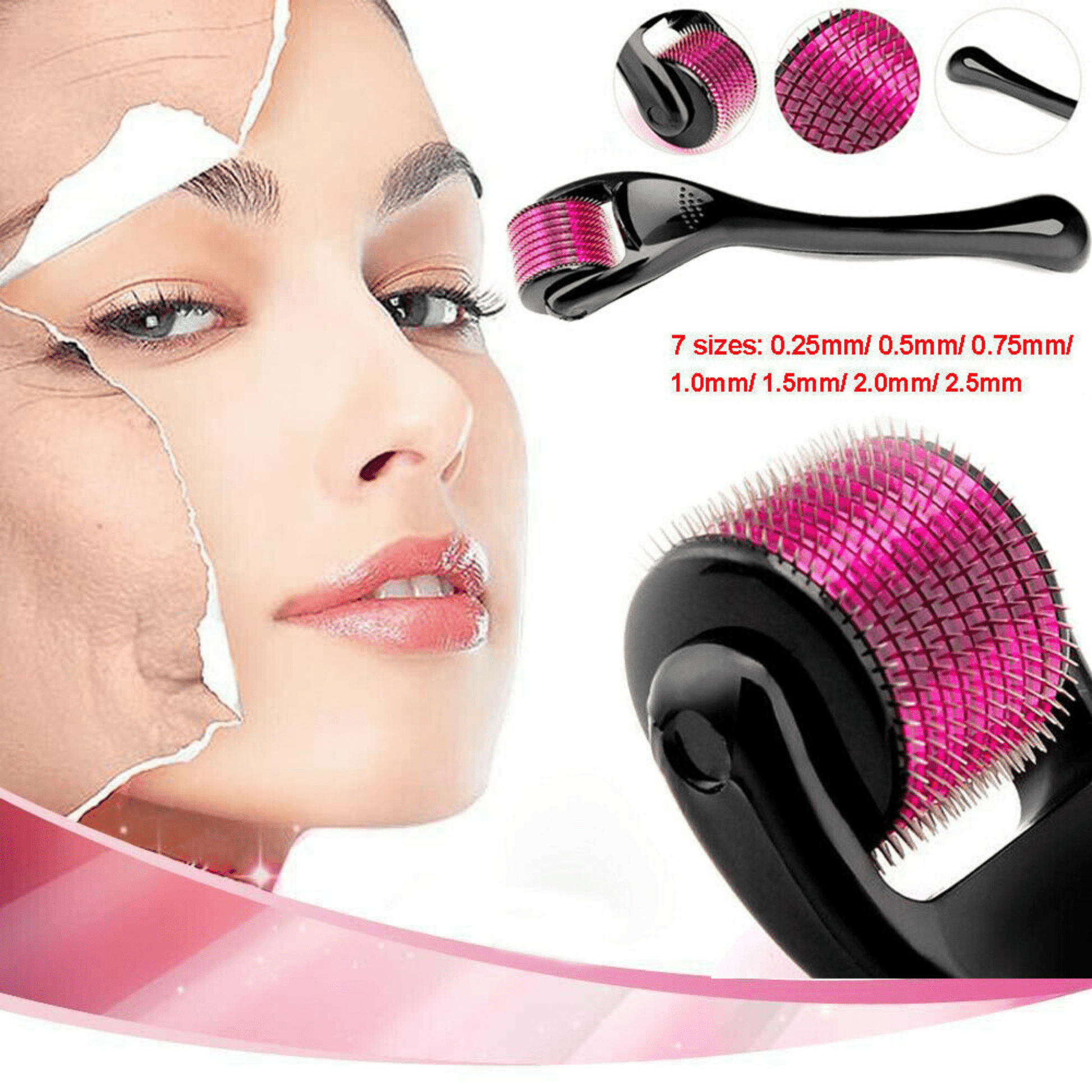 Skin Rejuvenation & Collagen Boost Derma Roller - Accessories - ComfyBliss