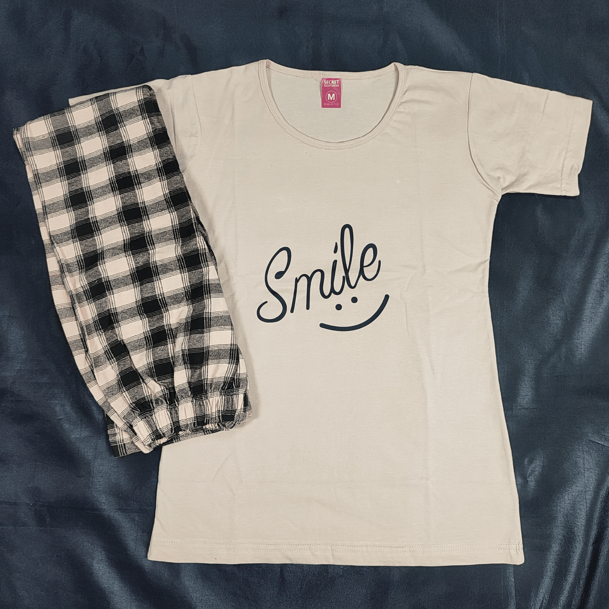 Smile Pajama Suit - Nighties - ComfyBliss