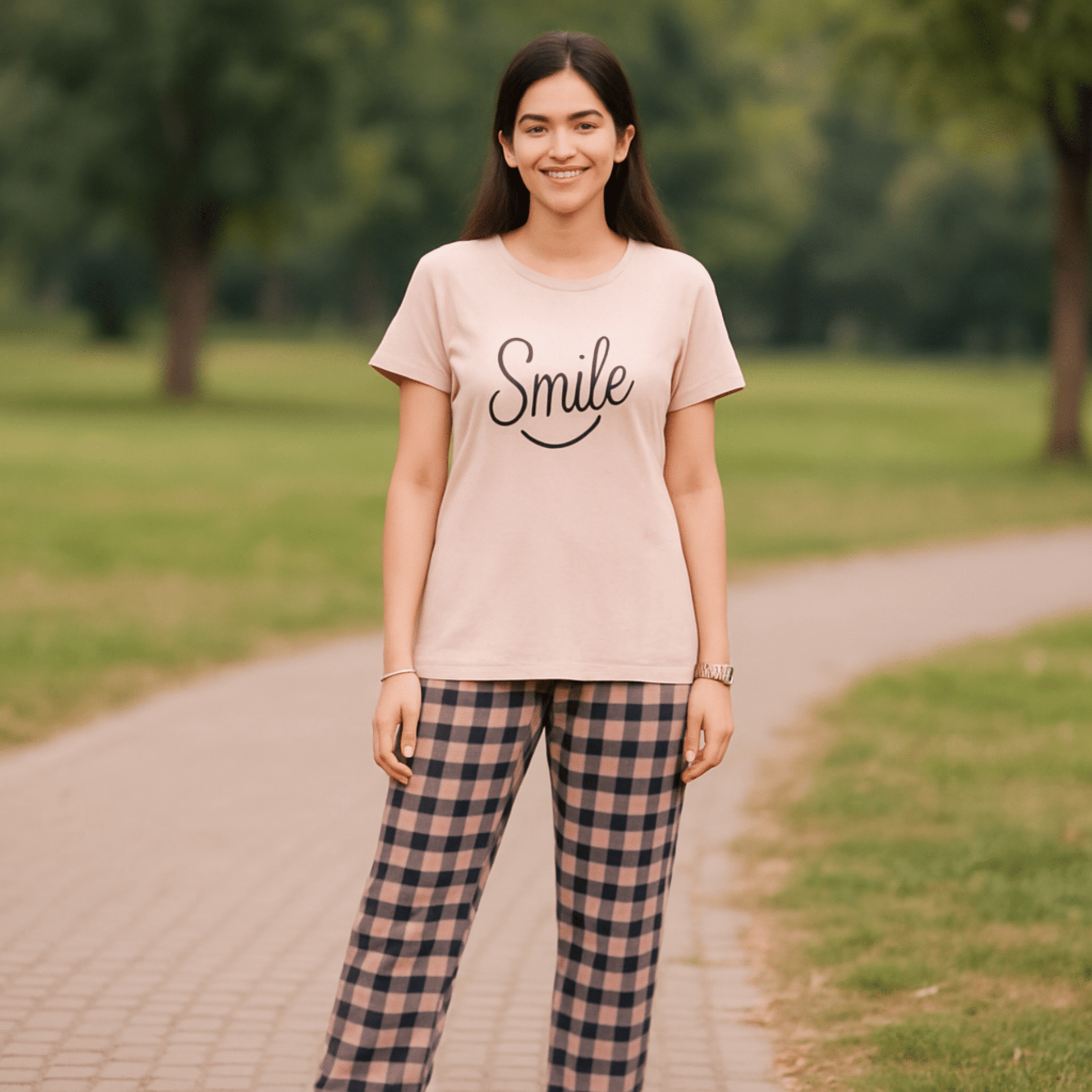 Smile Pajama Suit - Nighties - ComfyBliss