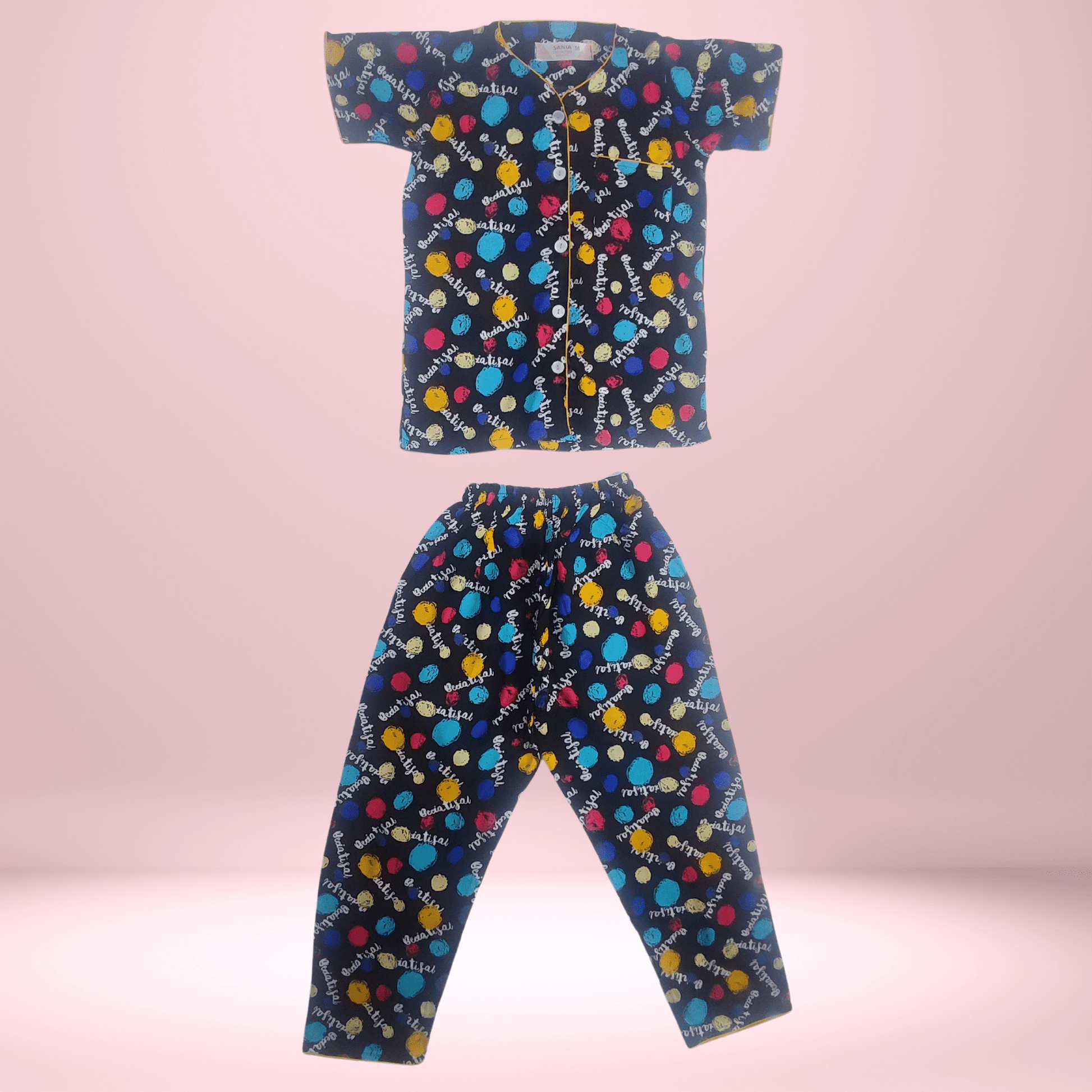Soft Linen Night Suit - Nighties - ComfyBliss