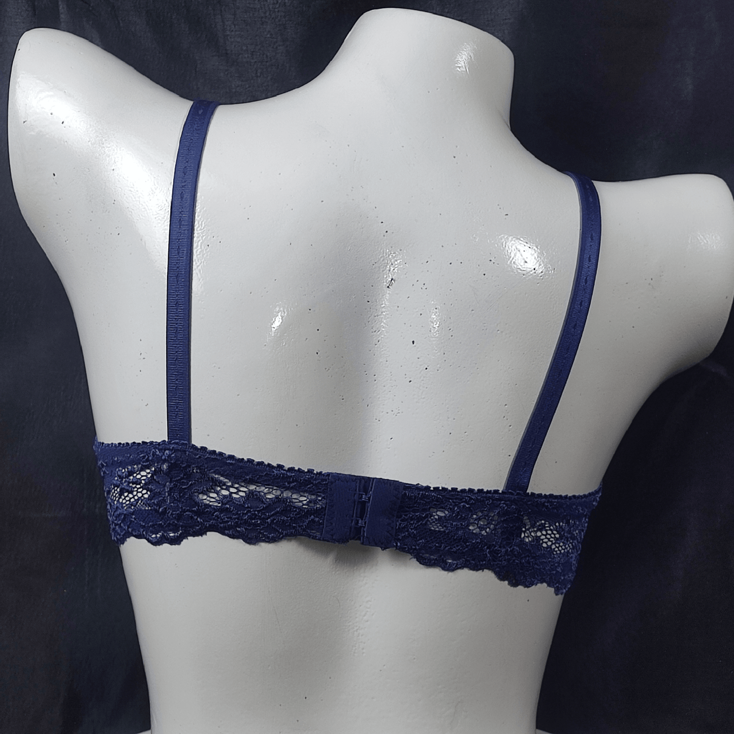 Soft Net Lace Bra (Dark Siren Navy) - Bra - ComfyBliss