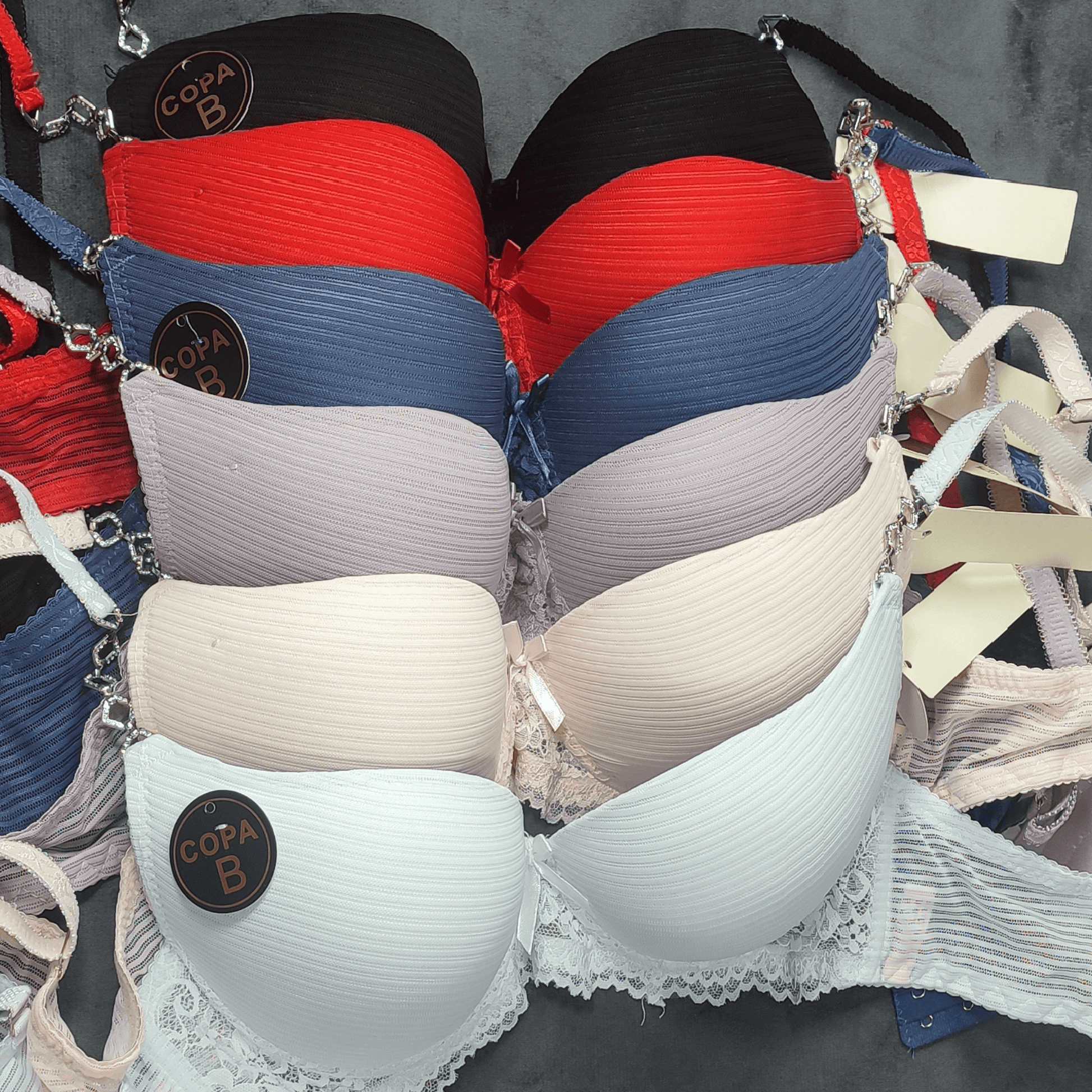 Soft & Sleek Padded Bra (Deadly Innocence) - Bra - ComfyBliss