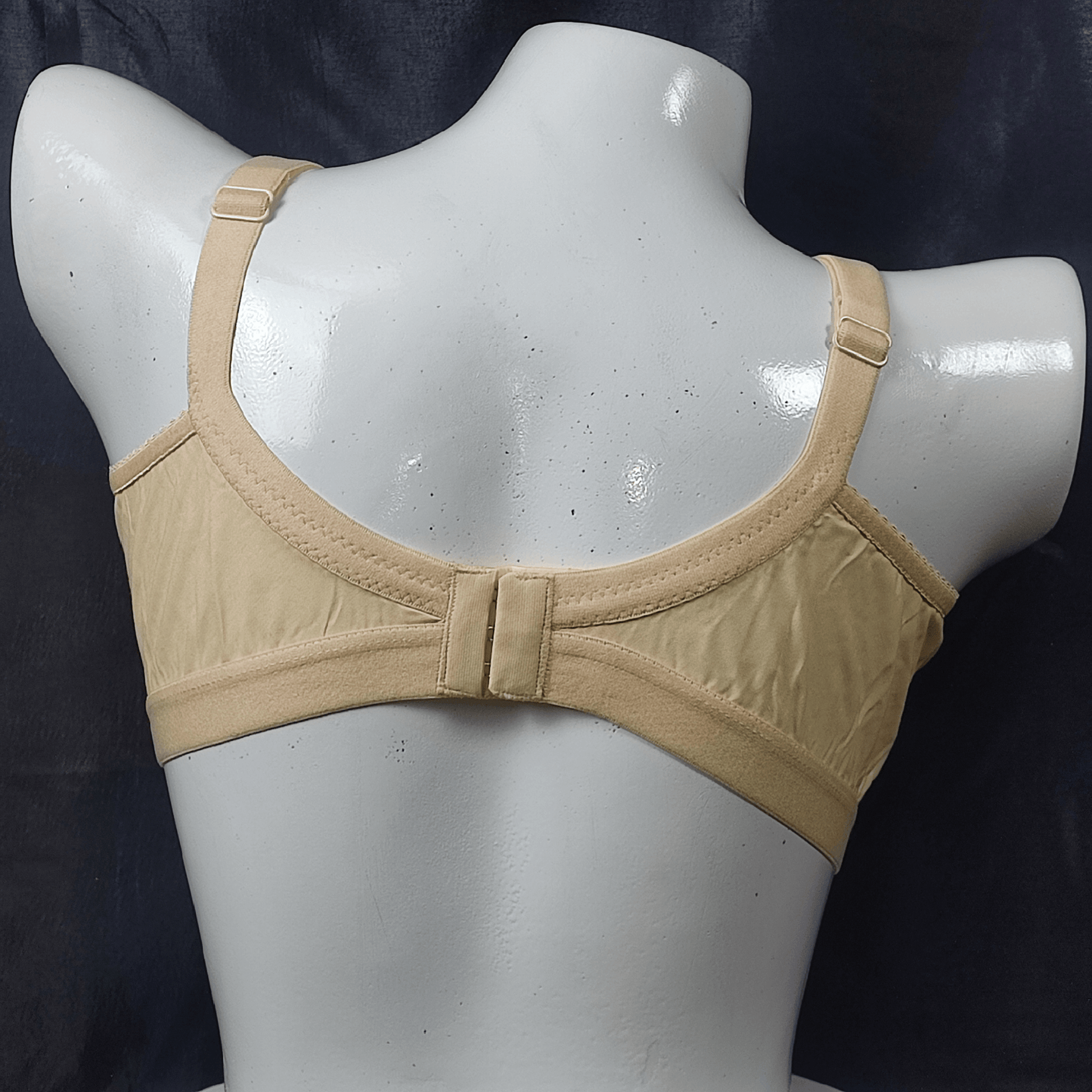 SoftEase Hosiery Bra (Ivory Touch) - Bra - ComfyBliss