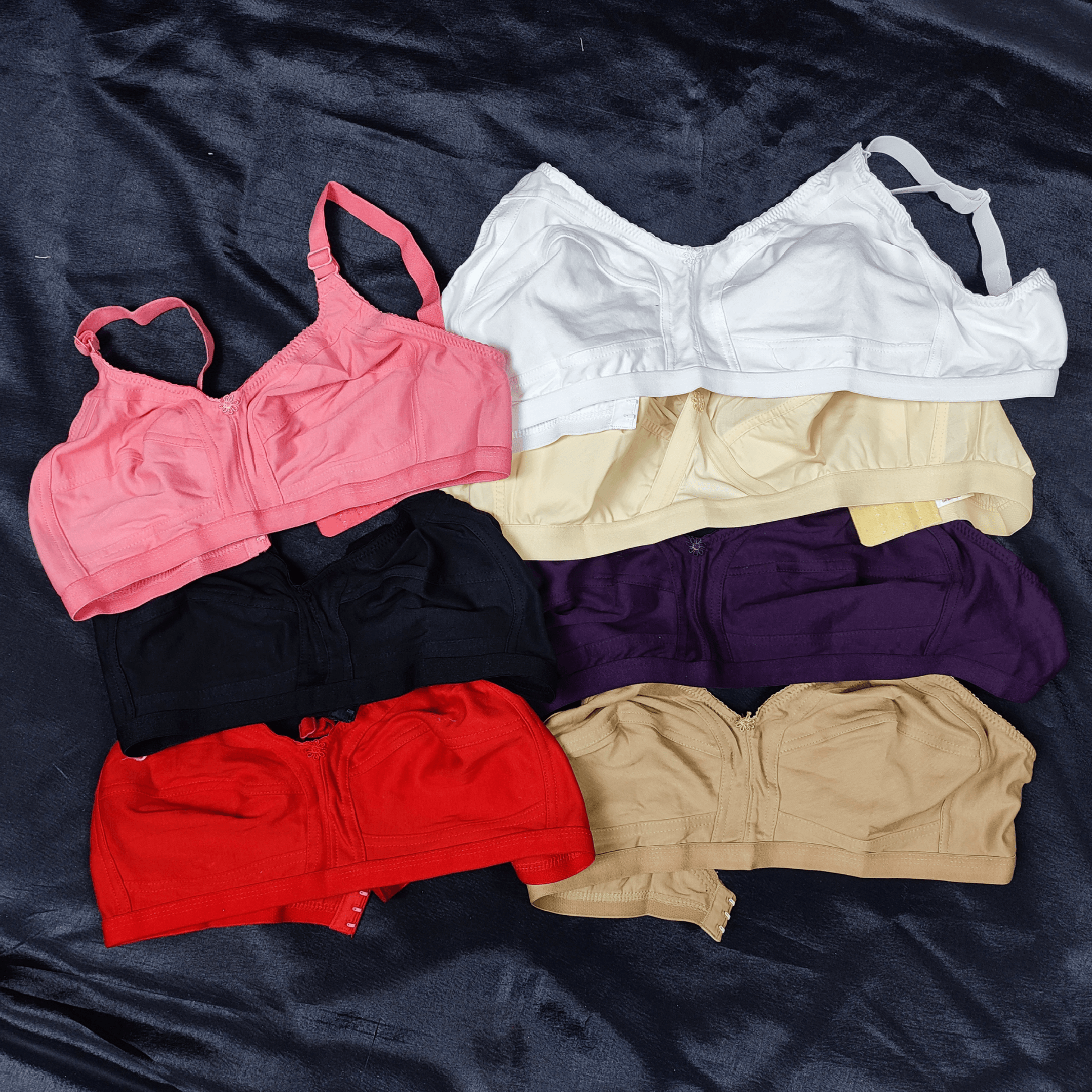 SoftEase Hosiery Bra (Ivory Touch) - Bra - ComfyBliss