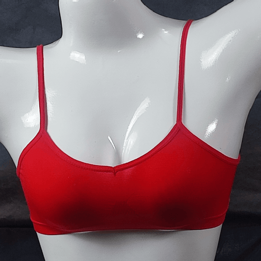 SoftFlex PreTeen Bra (Red Obsession) - teens - ComfyBliss